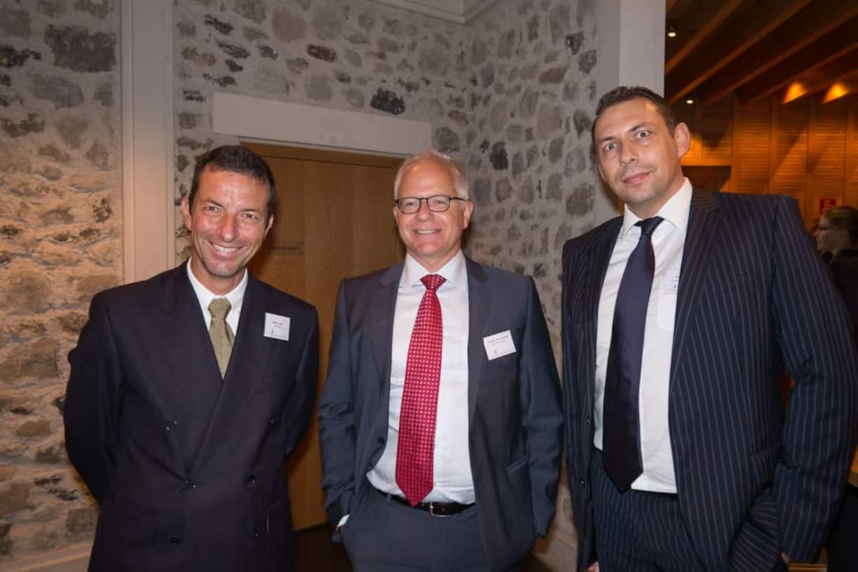 Markus Koch, Partner, Deloitte AG; Thomas Anthony Imfeld, Owner, Bullseye International; Bogdan Sutter, Senior Manager, PricewaterhouseCoopers AG