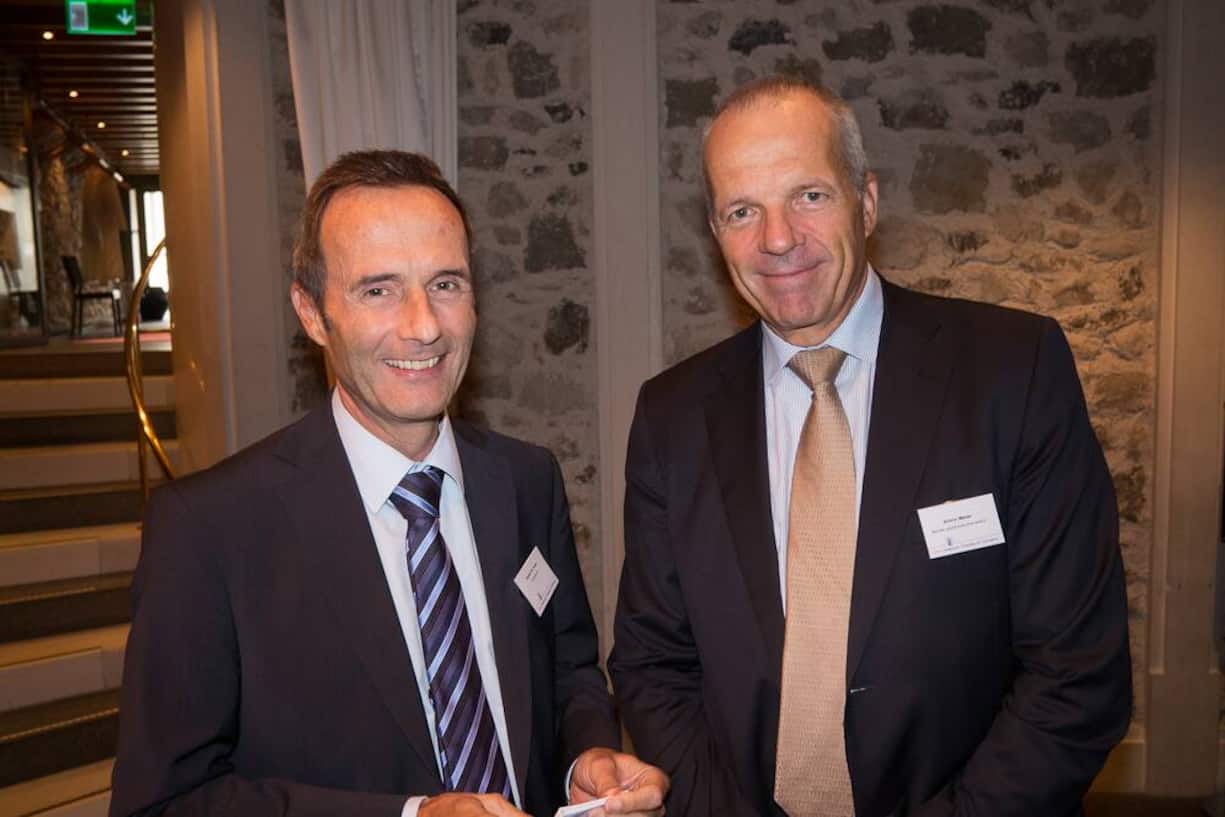 Robert N. Suter, Chairman of the Group Executive Board, Conzzeta AG; Armin Meier, Managing Director, Boyden Global Executive Search