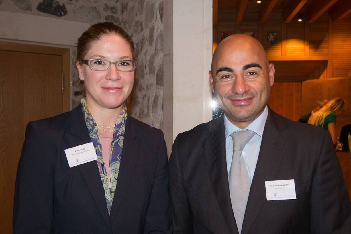 Eileen Pott, The Contract Centre GmbH; Roberto Mastrandrea, Director, DRSdigital AG