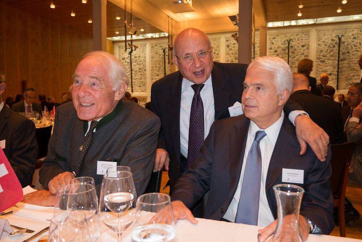 Egon P.S. Zehnder, Egon Zehnder International (Switzerland) Ltd.; Alfred S. Farha; Geoffery Merszei, President DOW EMEA