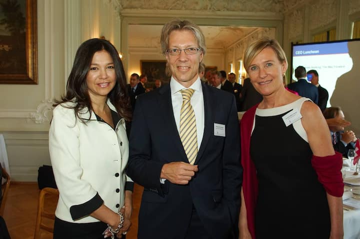 Leslie Wittwer, Inhaberin, Deluxe Leslie GmbH; Clemens Ulrich Hoegl, Partner, Egon Zehnder International Ltd.; Susanne Müller-Zantop, CEO, CEO Positions AG.