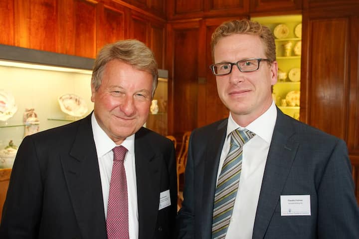 Björn Johansson, Chairman & CEO, Dr. Björn Johansson Associates Inc Executive Search Consultants; Claudio Frehner, Head of Corporate Business Development, Vontobel Holding AG.