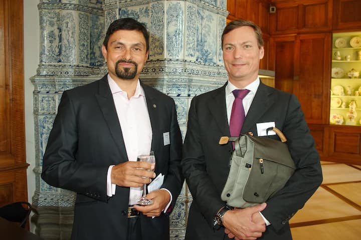 François Wiget, President of the Board of Directors, ATF Group AG; Christian Trixl, Managing Director, Theadneedle International Investments AmbH.