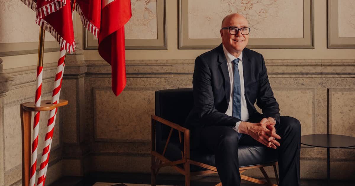 Swiss Federal Councilor Pfister discusses rearmament and defense