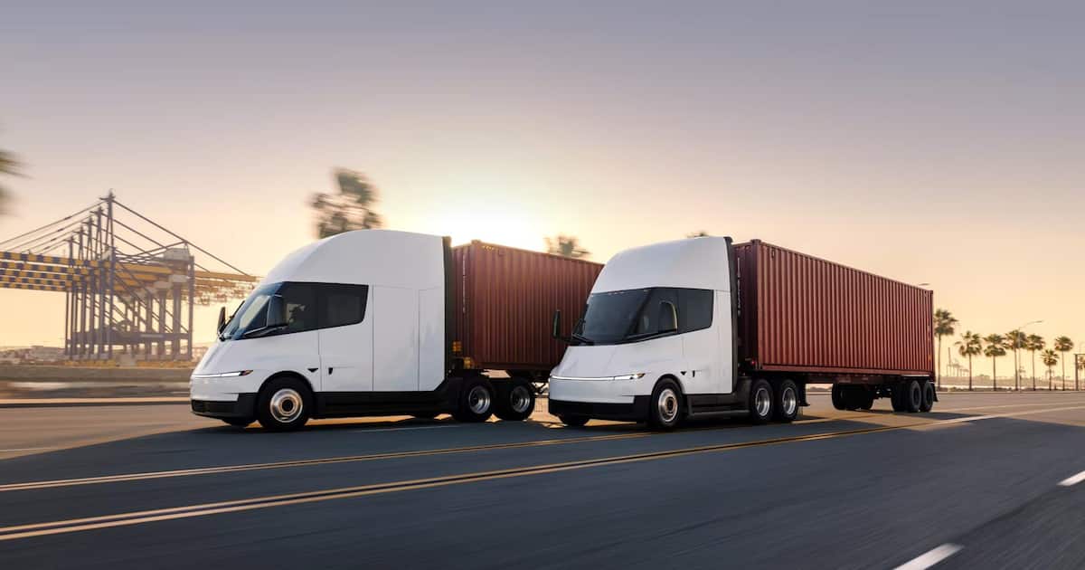 EU plans: Will Tesla's mega-truck soon be coming to Switzerland?