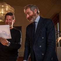 Bei der Zusammenarbeit von Max Büsser (links) mit Fabrizio Buonamassa Stigliani gab es viele Probleme zu lösen – doch sie hatten Spass dabei.