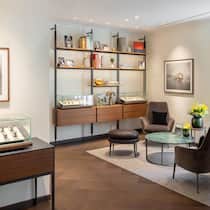 Bei Bucherer an der Bahnhofstrasse in der Rolex-Boutique gibt es nun eine gediegene Lounge – nur für Secondhand-Rolex-Uhren.
