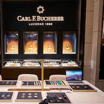 Ein Bild, das bald der Vergangenheit angehört: Verkaufsstelle der Uhrenmarke Carl F. Bucherer.