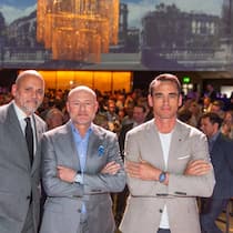 Antoine Pin, Georges Kern und Edouard Meylan (v.l.)