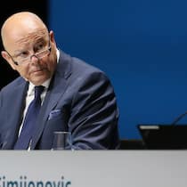 UNTERSCHÄTZT: Holcim unter Führung von CEO Jan Jenisch und Präsident Beat Hess (Bild) wird von der Börse verschmäht – noch.