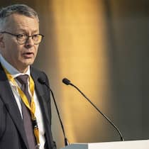 Diskrepanz: Sika unter Präsident Thierry Vanlancker (im Bild) und CEO Thomas Hasler brilliert mit den Geschäftszahlen, nicht aber auf dem Börsenparkett.