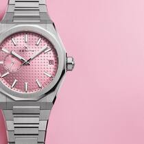 Die Uhr Defy Skyline Pink steht ganz im Zeichen der «Breast Cancer Awareness». Ein Teil des Umsatzes spendet Zenith.