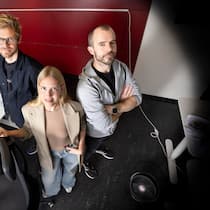 Info-Beschaffer: Kevin Roth, Paulina Grnarova und Yannic Kilcher (von links) machen mit ihrer Suchmaschine die Juristerei effizienter.