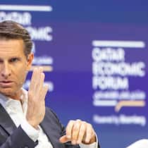 Schöne Aussichten: Die Aktien der von Steffen Meister (im Bild) und David Layton geführten Partners Group dürften schon bald steigen.