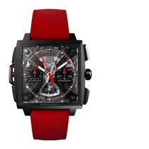 TAG Heuer Monaco Split-Seconds Look, Kaliber, Materialien, Preis – viermal top und schwer zu toppen: In dieser kühnen Neuheit steckt massig TAG-Heuer-Pioniergeist. 135 000 Fr.