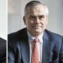 Der eine kam überraschend, der andere abrupt: Ralph Hamers (UBS, l.) und Thomas Gottstein (CS) wollen den Niedergang der Schweizer Grossbanken aufhalten.