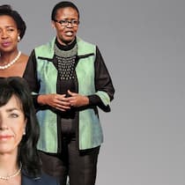 NEU GEWÄHLT: 2021 Mit Sabine Keller-Busse, Wendy Luhabe, Lindiwe Majele Sibanda (hinten v.l.) und Clare Brady steigt der Frauenanteil in Schweizer Verwaltungsräten.