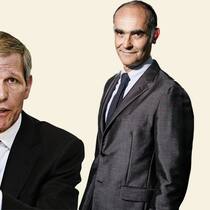 STRAMMES WACHSTUM: CEO GILLES Andrier (l.) und Präsident Calvin Grieder sind mit dem Geschäftsverlauf von Givaudan «wirklich zufrieden».