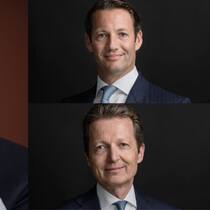 ABGANG: Boris Collardi (l.) verlässt Pictet nach nur dreieinhalb Jahren – auf eine Begründung der Trennung verzichten die Teilhaber um Renaud de Planta (u.r.) und Marc Pictet.