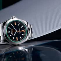 Die Rolex-Sportuhr Milgauss mit schwarzem Zifferblatt war das erste Modell der Genfer Marke, das auf dem Secondhand-Markt billiger zu haben war als bei den offiziellen Händlern zum empfohlenen Verkaufspreis.
