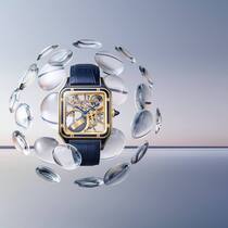 Die Cartier Santos-Dumont Skeleton, deren originales Design von 1904 datiert.