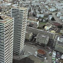 In einem der drei höchsten Wohnhäuser der Schweiz in Dübendorf steht die Penthouse-Wohnung zum Verkauf.