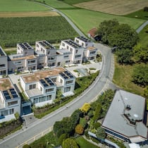 Die Überbauung Tschampani wurde im Spätsommer 2021 fertiggestellt. Der Auftrag kostete 14,75 Millionen Franken.