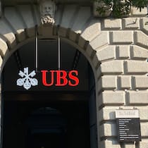 Die UBS am ehemaligen Hauptsitz der Credit Suisse am Paradeplatz in Zürich.