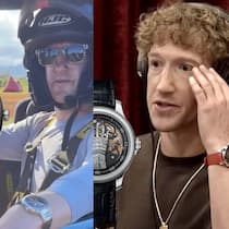 Die jüngsten Erweiterungen von Mark Zuckerbergs Edelsammlung: Greubel Forsey, H. Moser & Cie. und F.P. Journe (von links).