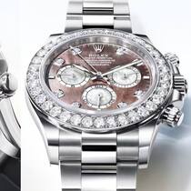 Die neue Rolex-Daytona: Mit viel Bling und Perlmutt.