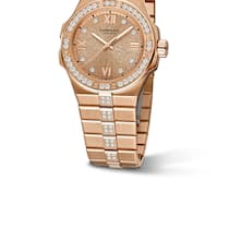 Nicht mehr nur aus Stahl, sondern auch aus Roségold und mit Diamanten: Die Alpine Eagle von Chopard.