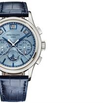 Quadruple Complication mit Minutenrepetition, Schleppzeiger-Chronograf und ewigem Kalender, Weissgold, 42 mm. Fr. 1'050'000.–.