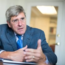 Stephen Moore war vor vier Jahren der erste Wirtschaftsberater Donald Trumps.