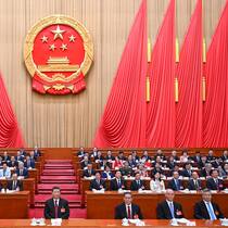 Gemäss dem chinesischen Kalender befinden wir uns im Jahr der Schlange. (Bild: Volkskongress in Peking)