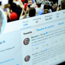 Fleissig am Twittern: Für US-Präsident Donald Trump ist Twitter der bevorzugte Kommunikationskanal.