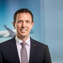 Jens Fehlinger ist auch aktiver Pilot auf dem Airbus A320.
