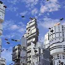 Ein Stadt-3D-Modell der Zürcher Firma Procedural. (ZVG)