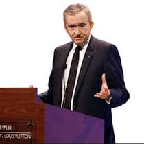 Auf lange Sicht mit seinem  Konsumgüterkonzern LVMH bestens positioniert: Patron Bernard Arnault.