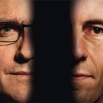 Der Professor: SNB-Chef Thomas Jordan (l.). Der Spontane: Finma-Chef Patrick Raaflaub: