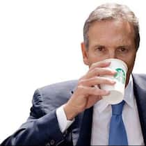 Neue Ideen, neue Rekordzahlen, neue Gegner: Starbucks-Chef Howard Schultz greift Nespresso an.