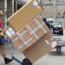 Die ADL-Berater in Zürich haben ihre Siebensachen gepackt. Das Büro hier wird aufgelöst. (Bild: Keystone)
