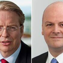 Kapitulation: CEO Michael Buscher (l.) zog aus dem Machtanspruch von VR-Präsident Tim Summers seine Konsequenzen.