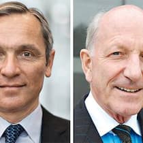 Generös gegenüber der Jacobs University: Christian (l.) und Klaus J. Jacobs (†).