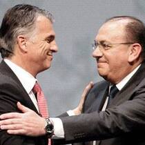 Demonstrative Harmonie: CEO Sergio Ermotti, Präsident Axel Weber.