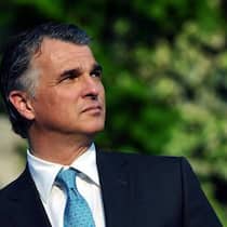 Kein Grund grimmig in die Zukunft zu blicken: Sergio Ermotti ist der wichtigste Banker der Schweiz. (Bild: Keystone)
