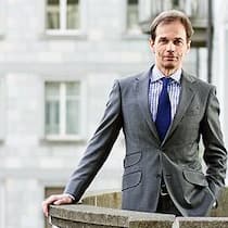 Hausherr auf Zeit: ZKB-Chef Martin Scholl auf dem Balkon des provisorischen Hauptsitzes der Bank am Mythenquai.