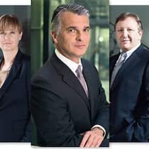 Boris Collardi, Barbara Rupf Bee, Sergio Ermotti, Hans-Ulrich Meister und Christine Novakovic (v.l.)