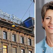 Tage des Umbruchs bei der «NZZ»: die neue Verwaltungsrätin Karin Keller-Sutter.