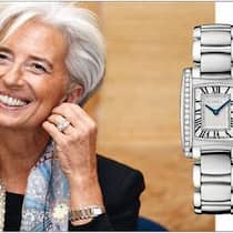 Christine Lagarde, Chefin des IWF, trägt eine Ebel Brasilia. Beyer: «Eine Frau mit klaren Wertvorstellungen.»