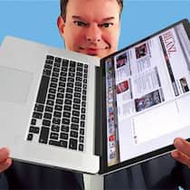 Brät auch Spiegeleier: MacBook Pro mit 15''-Retina-Display